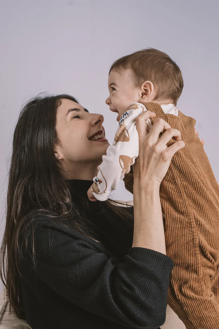 Aline Thaisa com seu beb&ecirc;