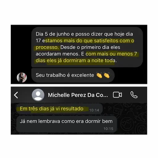 Depoimento real de aluna