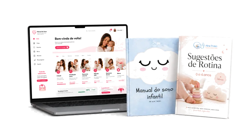 Curso Manual do Sono Infantil com materiais de apoio